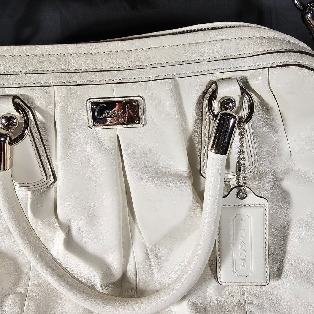 Coach Kristin Cream Shoulder Bag - Picture 2 of 8